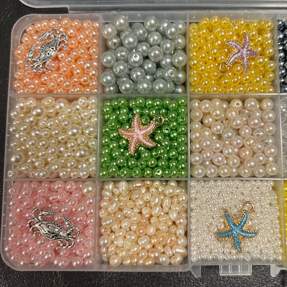 Craft Beads, ISLAND PEARLS - NO OYSTERS, Jewelry Supplies, loose bulk beads - Picture 4 of 7